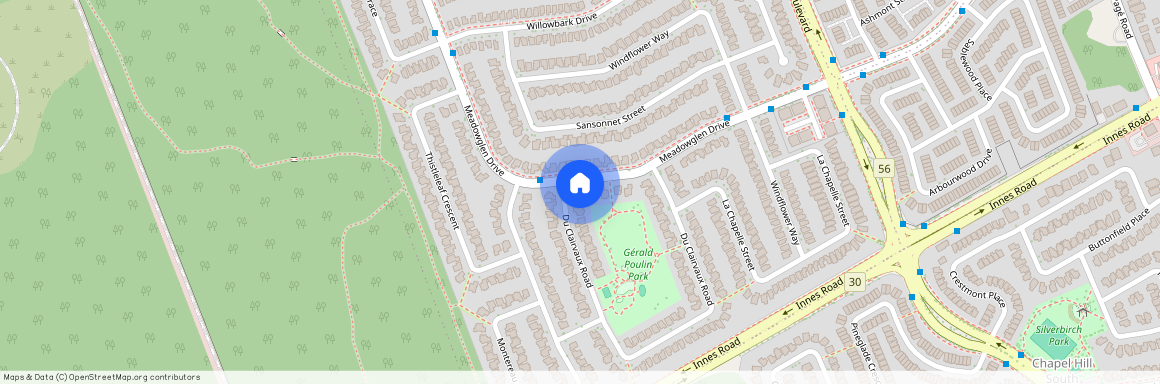 1873 DU CLAIRVAUX Road, Orleans - Convent Glen And Area