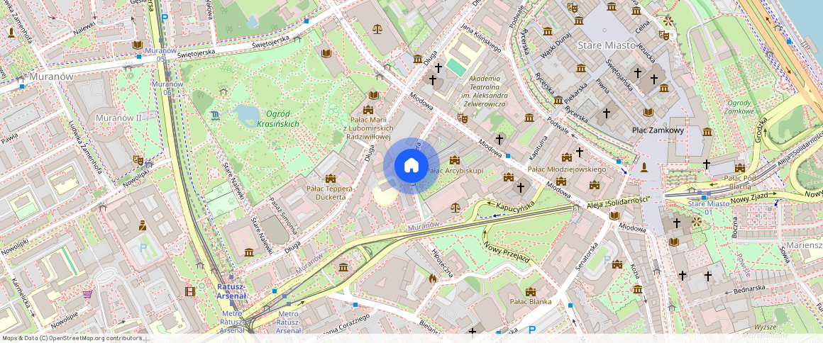 Warszawa, Śródmieście, Leona, Schillera