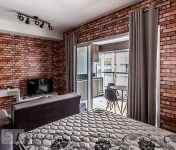 Studio para alugar com 40m², 1 quarto e 1 vaga - Photo 1