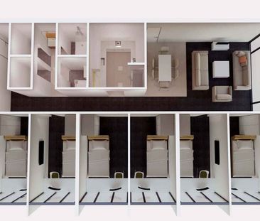 6 Bedroom Apartment - Regular Bedroom - Photo 1
