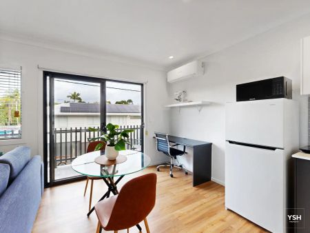 “Fully furnished one-bedroom apartments with electricity, NBN, water included!” - Photo 3