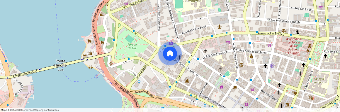 Rua Felipe Schmidt S/N, Florianópolis, Florianópolis - SC, 88010-001, Brazil