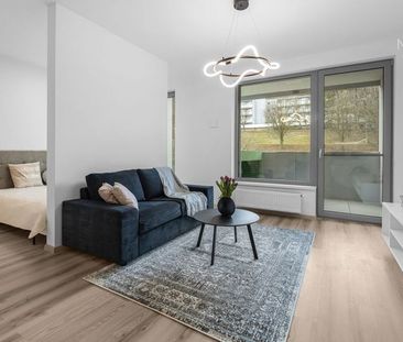 Na prenájom - moderný 1,5 izbový byt s parkovaním v novostavbe, Bra... - Fotografia 4