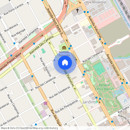 Rua Das Palmeiras, 510, Santo André, Santo André - SP, 09080-160, Brazil