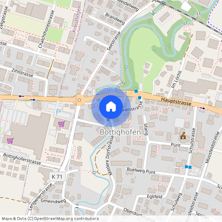 8598, Bottighofen, Brunnenstrasse, 8