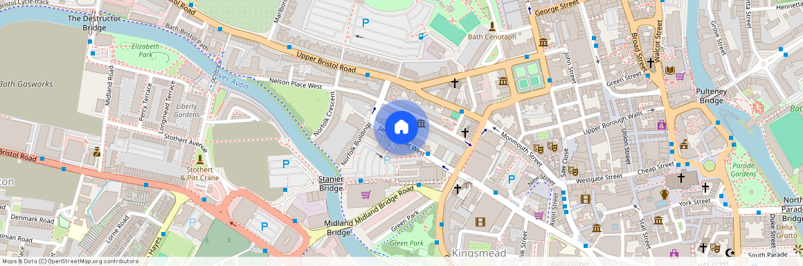 Plot James House, Classic Bigger Studio at Nationwide, James House, James Street West BA1