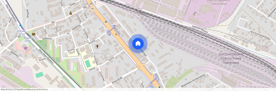 ul. Bardowskiego, Ostatni Grosz, Częstochowa, śląskie