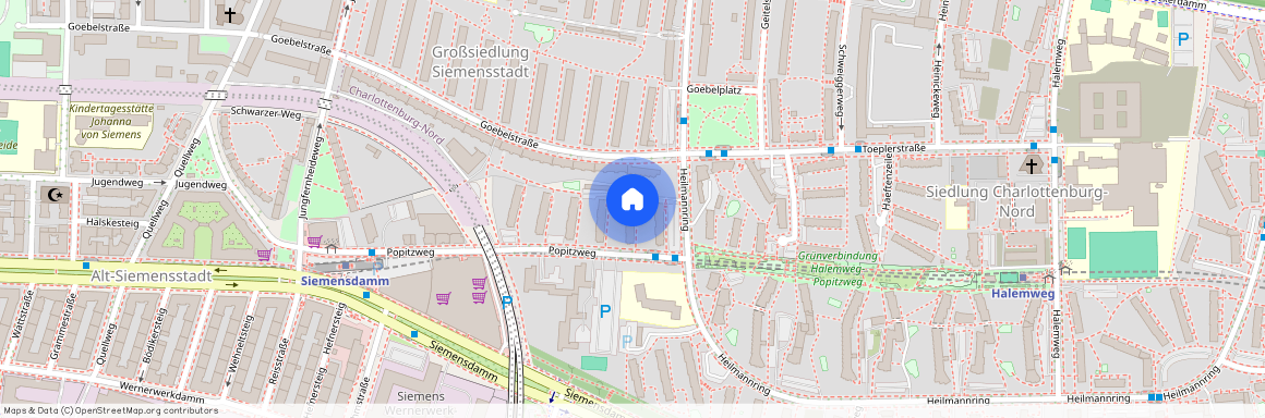 Popitzweg 4B - 13627 Berlin OT Charlottenburg-Nord