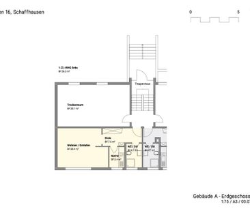 1 Zimmer, 36 m², Untergeschoss - Foto 5