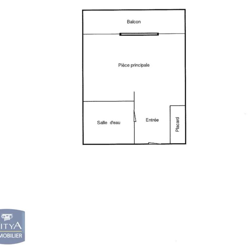 Appartement à louer 1 pièce 24.67m² - Photo 2