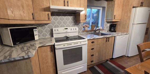 Bas De Duplex 4 1/2 Meublé à Louer - Photo 2