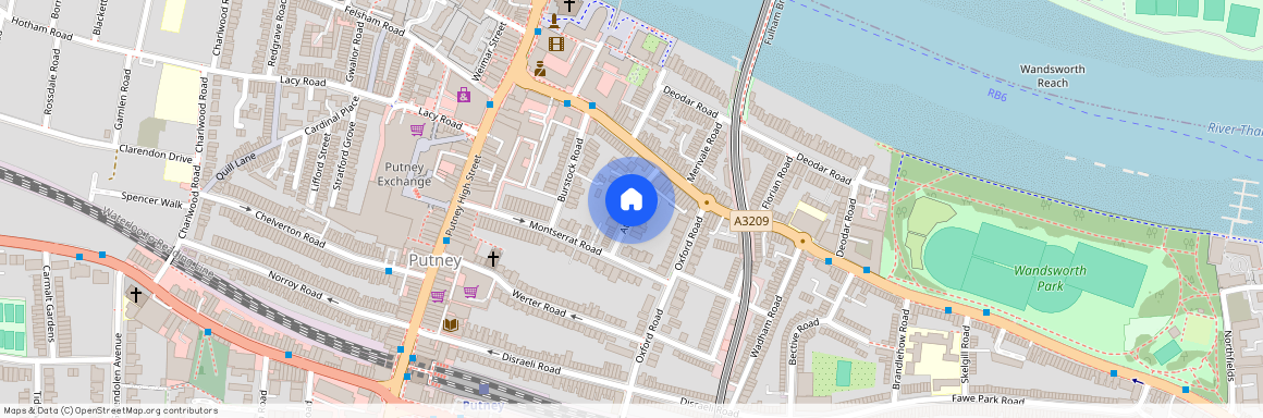 Flat Atney Road, London SW15