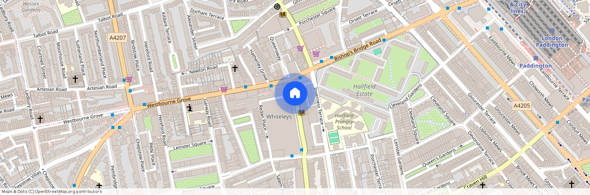 Inverness Terrace, Inver Court, Bayswater, W2 6JB, London