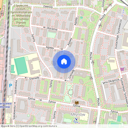 ul. Grenady 8a, Młynów, Wola, Warszawa, mazowieckie