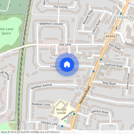 Crest Drive, Enfield, Greater London, EN3