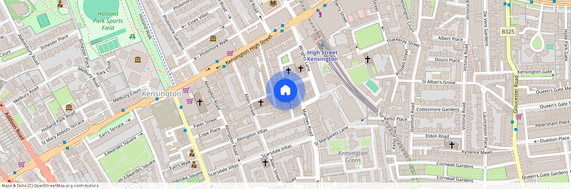 Iverna Gardens, W8 6TN, London