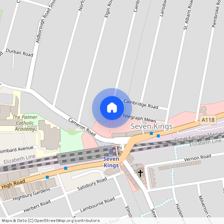 14 Cameron Road, Ilford, Essex, IG3 8FA