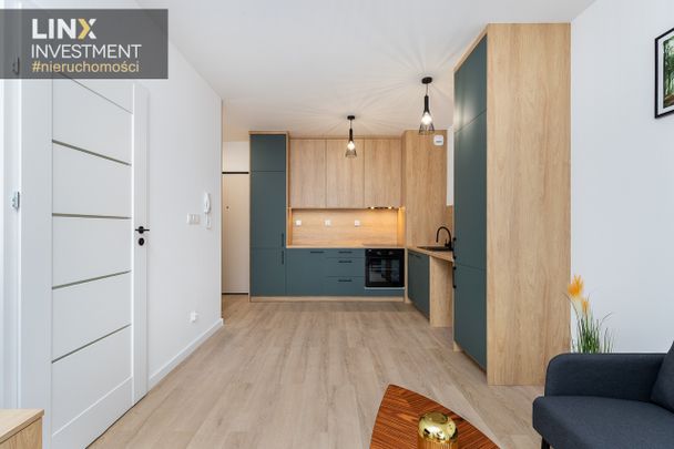 Przytulne mieszkanie 32 m2 z osobną sypialnią w nowej inwestycji przy ul. Myśliwskiej 66d - Zdjęcie 1