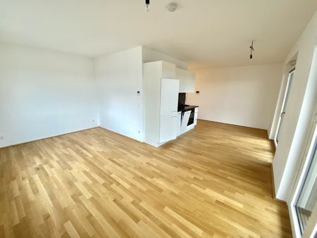 Moderne 1-Zimmer-Wohnung mit Balkon direkt bei U2-Donaumarina in 1020 Wien zu mieten - Foto 5