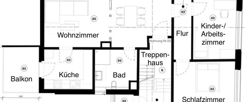 Kernsanierte 3-Zimmer-Altbauwohnung - Bad Salzuflen-Schötmar - Foto 1