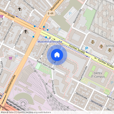 Beckstrasse, 90429 Nürnberg (Mittelfr) - Mitte