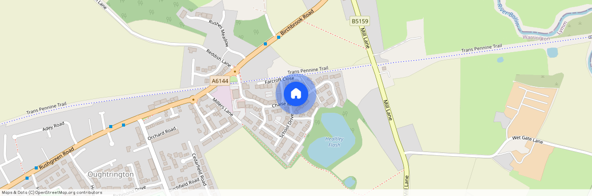 Chaise Meadow, Lymm, Cheshire, WA13