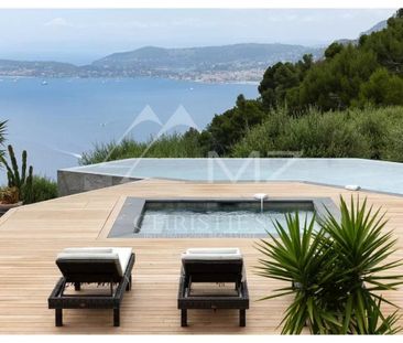 Cap-d'Ail - Villa contemporaine avec vue mer panoramique - Photo 1