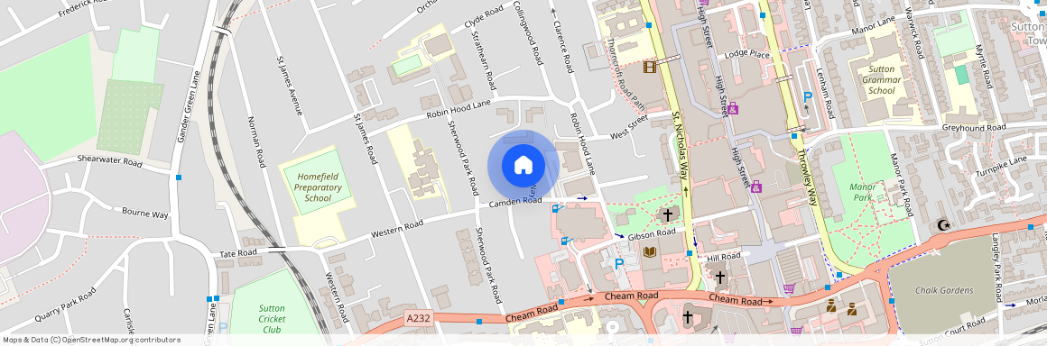 Russell Way, Sutton, SM1