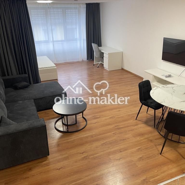 Vollmöblierte 1-Zimmer-Wohnung mit 60 m² in zentraler Lage - Photo 1