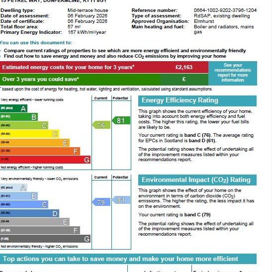 2 bedroom terraced house to rent - Photo 1