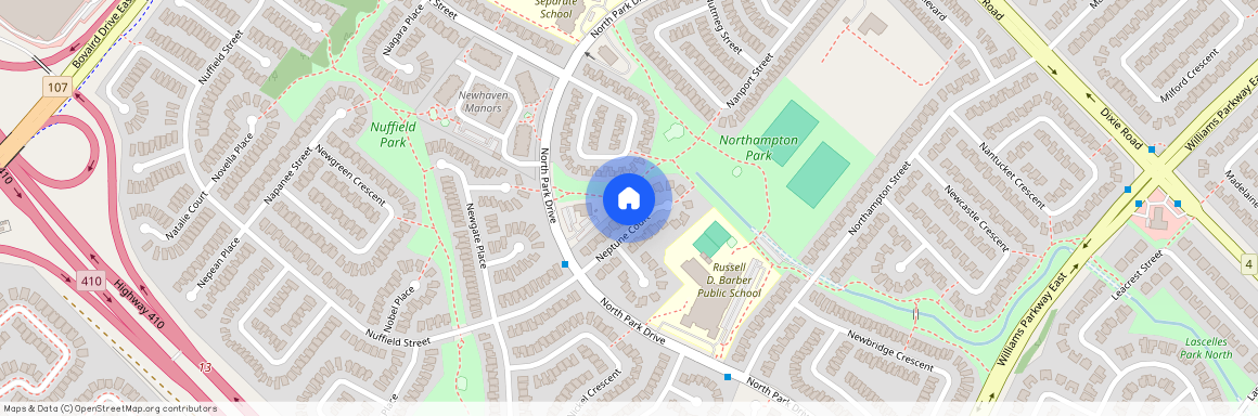 14 Neptune Court Unit# Upper Portion, Brampton