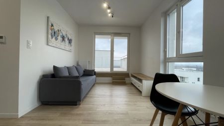 nowoczesna kawalerka z tarasem na dachu - Photo 4