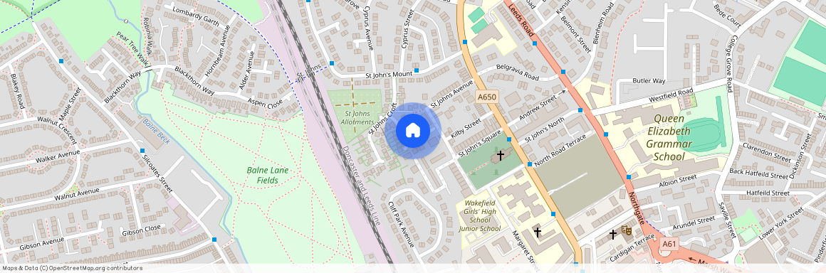 St. Johns Chase, West Yorkshire WF1