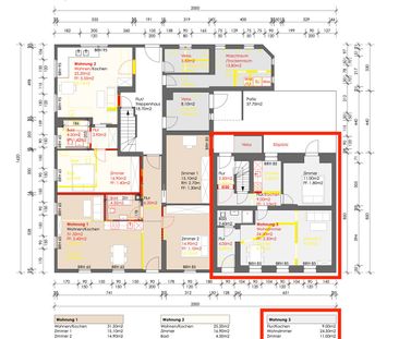 2.5 Zimmer, 51 m² - Foto 6