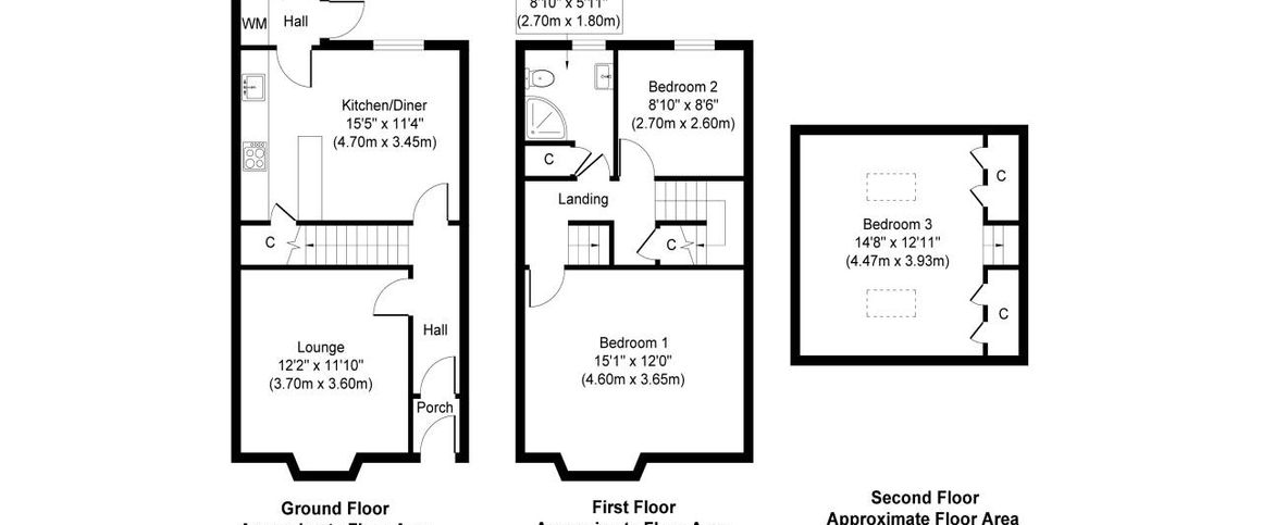 3 bed terraced house to rent in Saxon Road, Exeter, EX1 - Photo 1