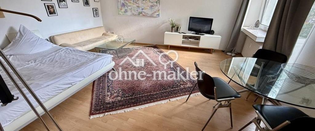Schöne ruhig gelegene 1-Zimmer City Wohnung mit Balkon - Hannover List - Foto 1