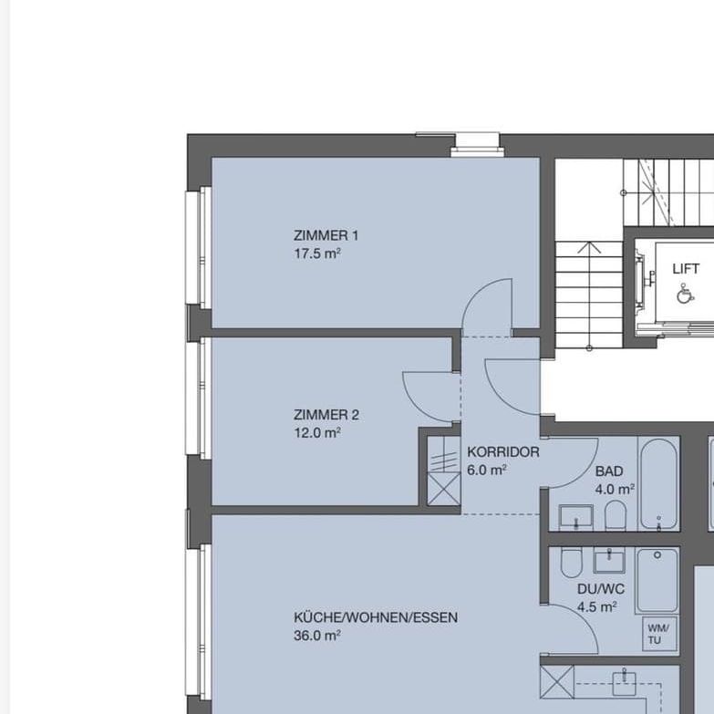 1 Zimmer, 80 m², EG - Photo 1