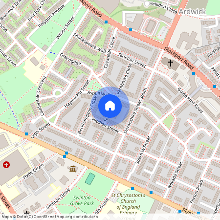 Torquay Close, Grove Village, Manchester, M13