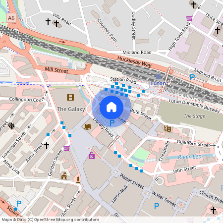 Guildford Street, Luton, Bedfordshire, LU1