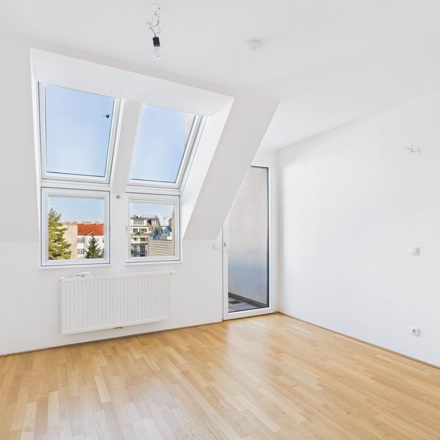 Moderne 2 Zimmer-Wohnung mit Balkon | 1. Dachgeschoss mit Klimaanlage & Lift - Photo 1
