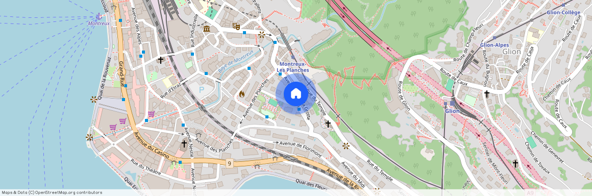 Avenue du Midi 15, 1820 Montreux