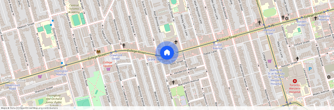 605 College Street #3, Toronto, Palmerston-Little Italy