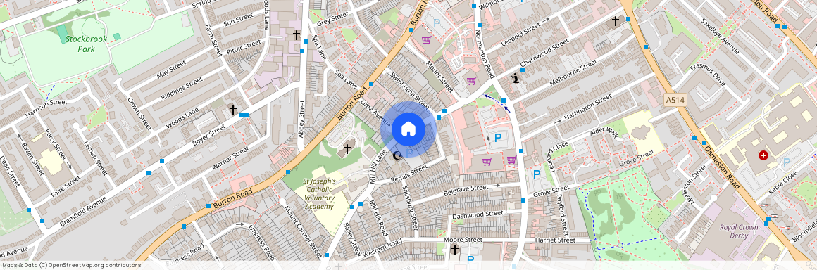 1 Bedroom Flat, Mill Hill Lane, Derby Centre