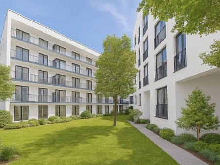 Erstbezug: Kompakte 3-Zimmer-Wohnung mit hochwertiger Einbauküche - Photo 3