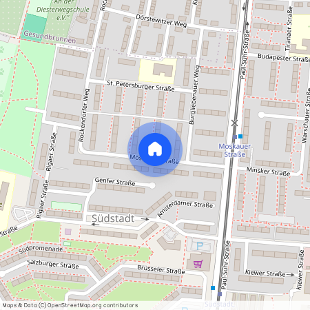 Moskauer Straße 1, Halle