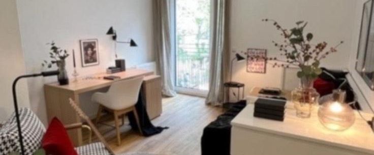 1 Zimmer Apartment bockenheim (nur Studenten) - Foto 1