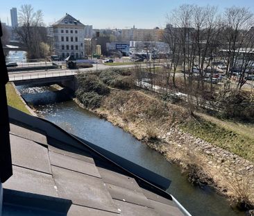 Blick auf die Chemnitz + inklusive Waschmaschine und Trockner - Photo 1