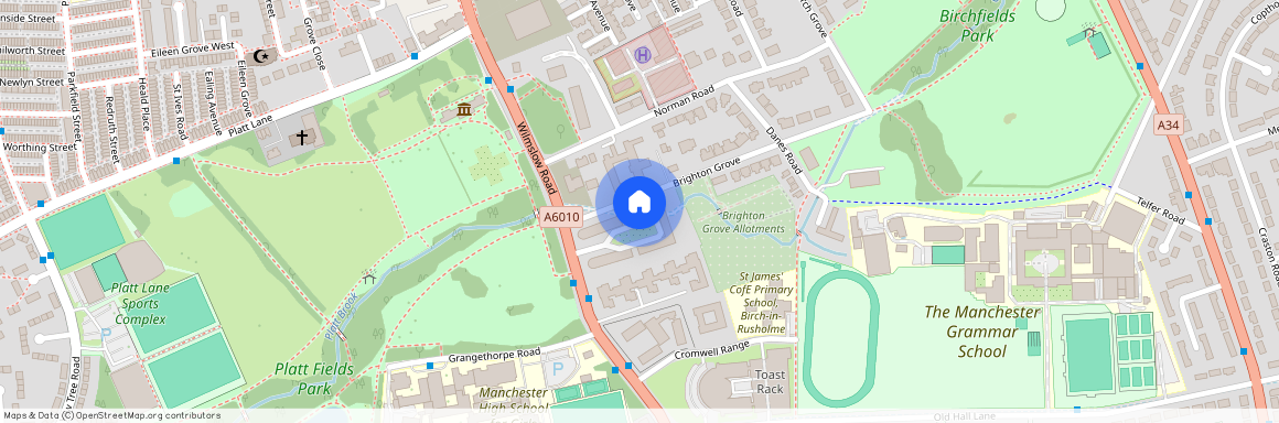 Wilmslow Road, Fallowfield