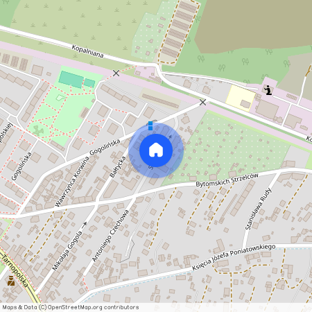 ul. Sztygarów, Mikulczyce, Zabrze, śląskie