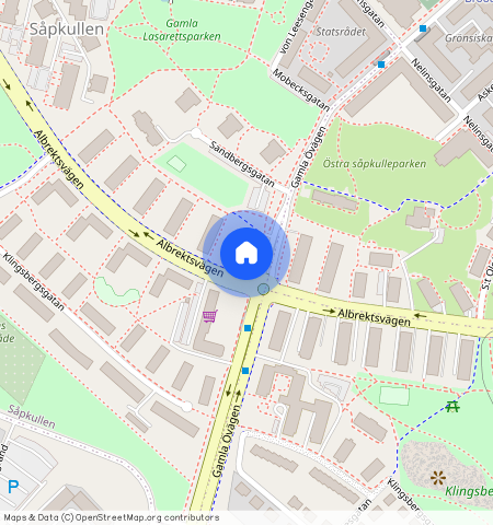 Albrektsvägen 122 A, Såpkullen